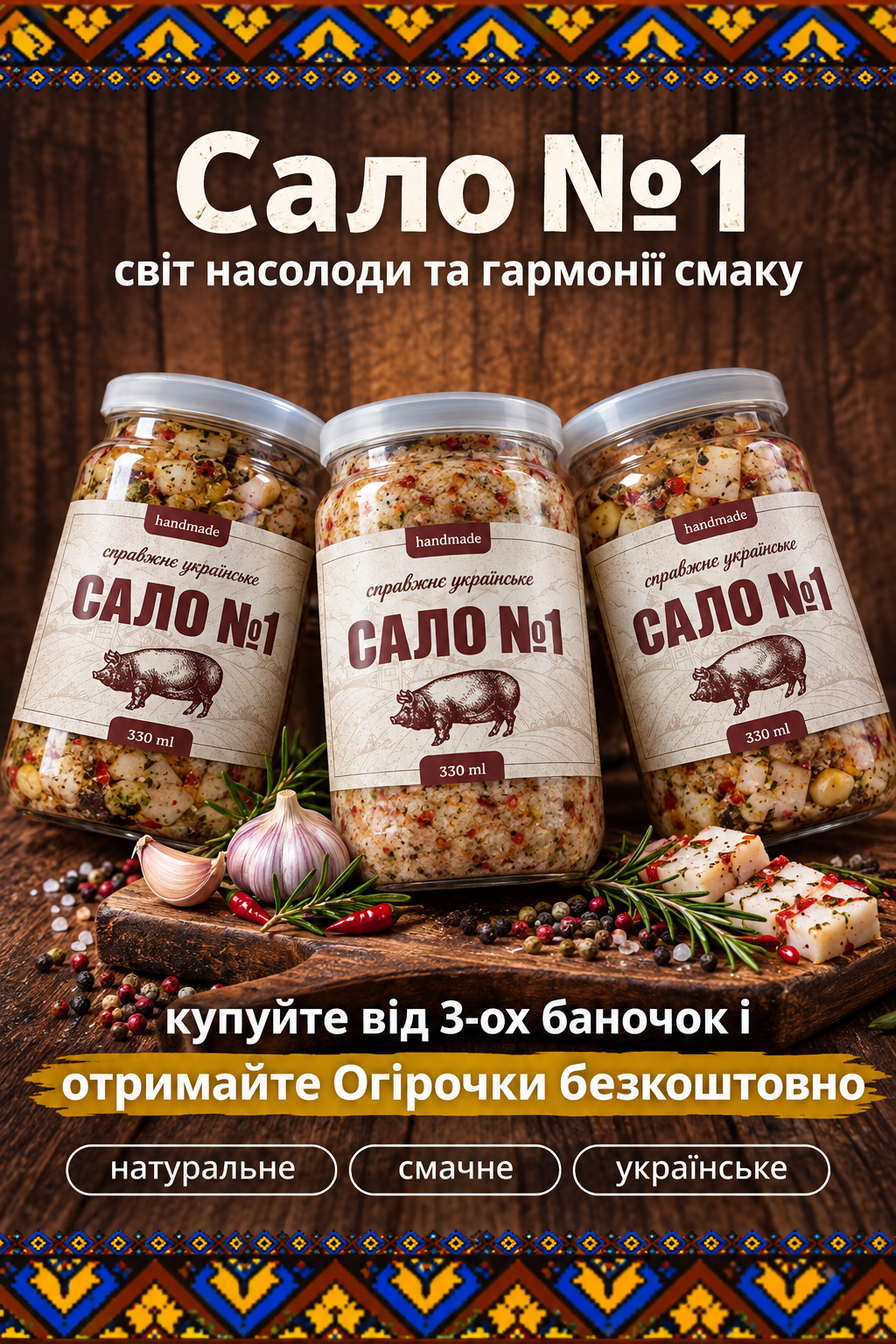 Сало в баночці